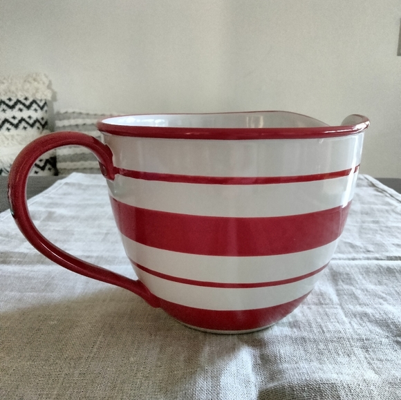 Lenox Christmas striped jug - ceramic - Picture 4 of 4